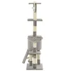 vidaXL Tiragraffi per gatti con colonne in sisal 138 cm Anteprima dell’immagine prodotto 4