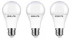 Asalite E27 LED-Lampe A60 18W 2000lm 3000K warmweiß 3 Stück Produktbild-Vorschau 1