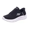 A single black Skechers Slip-Ins Go Walk Flex shoe is shown against a white background. Náhľad obrázku produktu