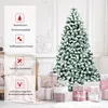 A decorated Christmas tree with gifts underneath, set in a room with ornate white wall molding. Anteprima dell’immagine prodotto