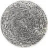 Hanse Home Gloria Kurzflor Teppich Rund Cavallo Creme Grau Produktbild-Vorschau 1