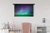 MuchoWow® Wandteppich Wandbehang Nordlichter - See - Produktbild-Vorschau 2