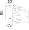 Unterschrank Küche Cara 50 cm Schilfgrün matt - Artisan Produktbild-Vorschau 6
