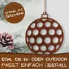 Rostikal Rost Deko Christbaumschmuck 7 cm Geschenkanhänger Produktbild-Vorschau 5