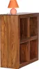 WOHNLING Standregal Massivholz Sheesham 82 cm hoch 4 Böden Produktbild-Vorschau 5