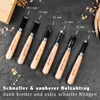 Stechbeitel-Set 6-teilig - Stechbeitel und Hohlbeitel zur Produktbild-Vorschau 7