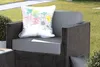 MuchoWow® Outdoor Kissen - Illustration eines Blumenmusters Produktbild-Vorschau 5