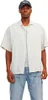 JACK&JONES ORIGINALS JORFARO LINEN OVERSIZED SHIRT SS SN Produktbild-Vorschau 2