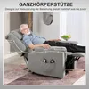 HOMCOM Relaxsessel Fernsehsessel Verstellbar Massagesessel Produktbild-Vorschau 8