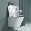 doporro WC Suspendu Blanc Cuvette Céramique Toilette Voir les images du produit 3