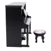 Doll House Accessories, Mini Upright Piano, Doll House Anteprima dell’immagine prodotto 6