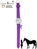 crystal blue Kinder Armbanduhr Mädchen mit Pferde Charm Produktbild-Vorschau 3