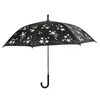 Toller Kinder Regenschirm mit Reflektor STERNEN schwarz mit Produktbild-Vorschau 6