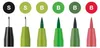 Faber-Castell 8800503, Schwarz, Grün, Rot, Türkis, Produktbild-Vorschau 4