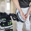 A person is holding a Festool sander connected to a dust extractor. Náhled obrázku produktu