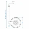 ProPlus Stützrad 48 mm mit luftgefüllten Reifen 26 x 8,5 cm Produktbild-Vorschau 7