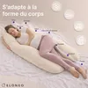 Oreiller ELONEO pour dormir sur le côté avec housse, Voir les images du produit 8