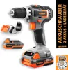 FUXTEC 20V Akkuschrauber FX-E1BS20 SET mit 2 x Akku 2Ah, 1 Produktbild-Vorschau 1