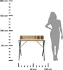 JakHomely počítačový stůl 85x90x50 cm pracovní stůl Náhled obrázku produktu 10