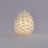 LED svíčka, vosková, šiška, 10 x 13 cm, bílá Náhled obrázku produktu 9