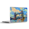 MuchoWow® Laptop Aufkleber Sticker Cover Gemälde - London - Produktbild-Vorschau 1