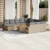 13-tlg. Garten-Lounge-Set, modular, PE-Rattan, Produktbild-Vorschau 2