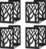 WUWEOT 8 Stück Buchstütze Buchstützen Bücher Halter für Produktbild-Vorschau 1