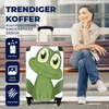MuchoWow® Koffer Handgepäck Trolley Rollkoffer Kleine Produktbild-Vorschau 2