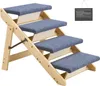SucceBuy Haustiertreppe 630x470x490 mm, 4-stufige klappbare Produktbild-Vorschau 1