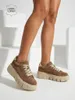 Damen-Sneakers Flora Beige Leder Bequem für den Sommer, Produktbild-Vorschau 2