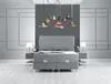 LINA Polsterbett  160x200  - Farbe: Grau - Set:  Produktbild-Vorschau 10