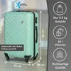 Xonic Design Reisekoffer mit Rollen 360° - ABS Produktbild-Vorschau 2