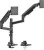 Wiltec Zweifach Monitorhalterung mit VESA-Platte für flache Produktbild-Vorschau 1