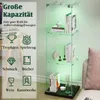 Szafki ekspozycyjne LED ProximaX ze szkła, z zamkiem, 3 Podgląd zdjęcia produktu 6