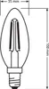 Żarówka Osram Parathom Classic Filament 40 non-dim 4W/827 Podgląd zdjęcia produktu 5