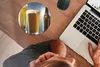 Podložka pod myš - Různé sklenice na pivo a piva - 20x20cm Náhled obrázku produktu 3