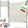 tillvex® tenda a pinza tenda verticale 150x310cm beige con Anteprima dell’immagine prodotto 1