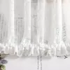 Joyswahl Vorhang Voile Gardine mit Kräuselband Ausbrenner Produktbild-Vorschau 5