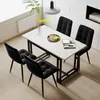 MODFU tavoli da pranzo 120x70 cm e set di sedie (5 pezzi) – Anteprima dell’immagine prodotto 1
