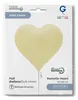18"/Ø46cm Herz Folienballon "Sweetie Heart" | Farbwahl Produktbild-Vorschau 2