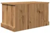 Úložný box dub artisan 70 x 40 x 38 cm kompozitní dřevo Náhled obrázku produktu 7