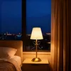 Lampa stołowa Bow, urocza, dekoracyjna, ładowalna, abażur z Podgląd zdjęcia produktu 5