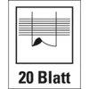 NOVUS Locher B220 025-0630 20Blatt schwarz Produktbild-Vorschau 2