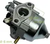 A close-up view of a carburetor for a Honda engine. Voir les images du produit