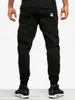 Jigga Crown Stitch Stoff-Jogger-Hose Schwarz / Weiß L Produktbild-Vorschau 7
