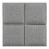Wandkissen ‘Carpino’ Polsterpaneel 4er Set Textil 30 x 30 Produktbild-Vorschau 2