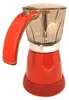 JOCCA 5449R, Mokka-Kanne, Rot, Edelstahl, 6 Tassen, 1 Produktbild-Vorschau 5