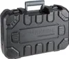 A black tool case with a gray handle. Produktbild-Vorschau