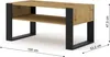 A product shot of a coffee table with dimensions indicated. Náhľad obrázku produktu