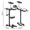 FCH E-Drum-Set，Komplettset, Kopfhörer Sticks Drumhocker Produktbild-Vorschau 3